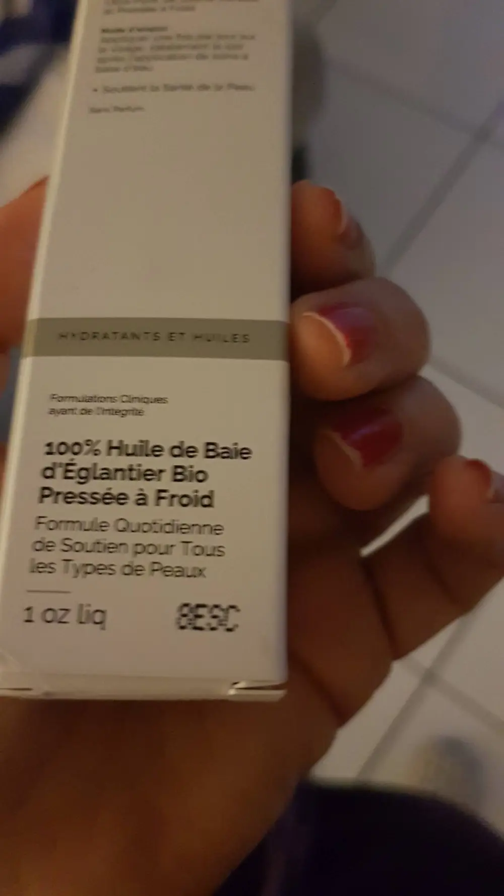 THE ORDINARY - 100% huile de baie d'églantier - Hydratants et huiles