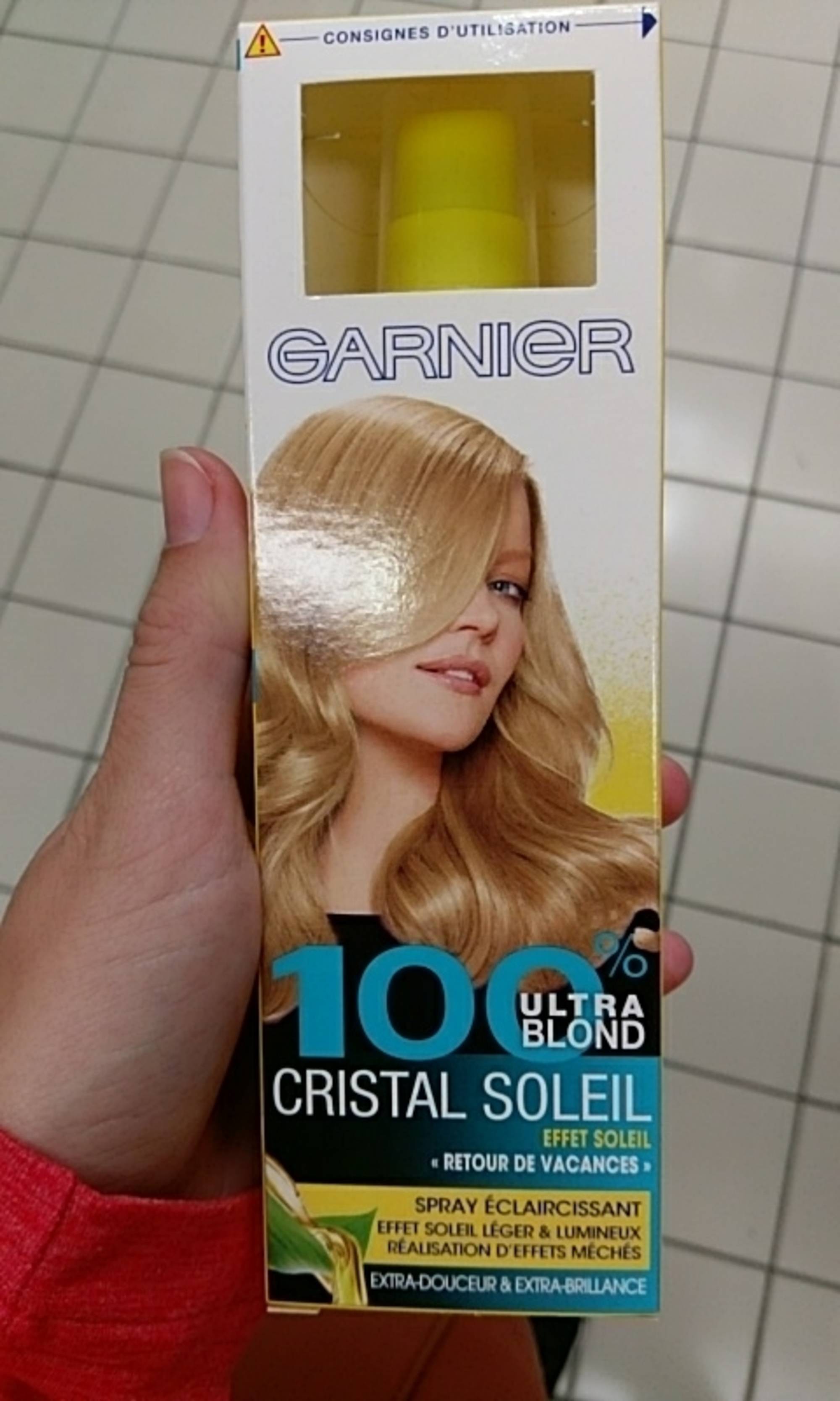 GARNIER - 100% ultra blond - Cristal soleil Spray éclaircissant