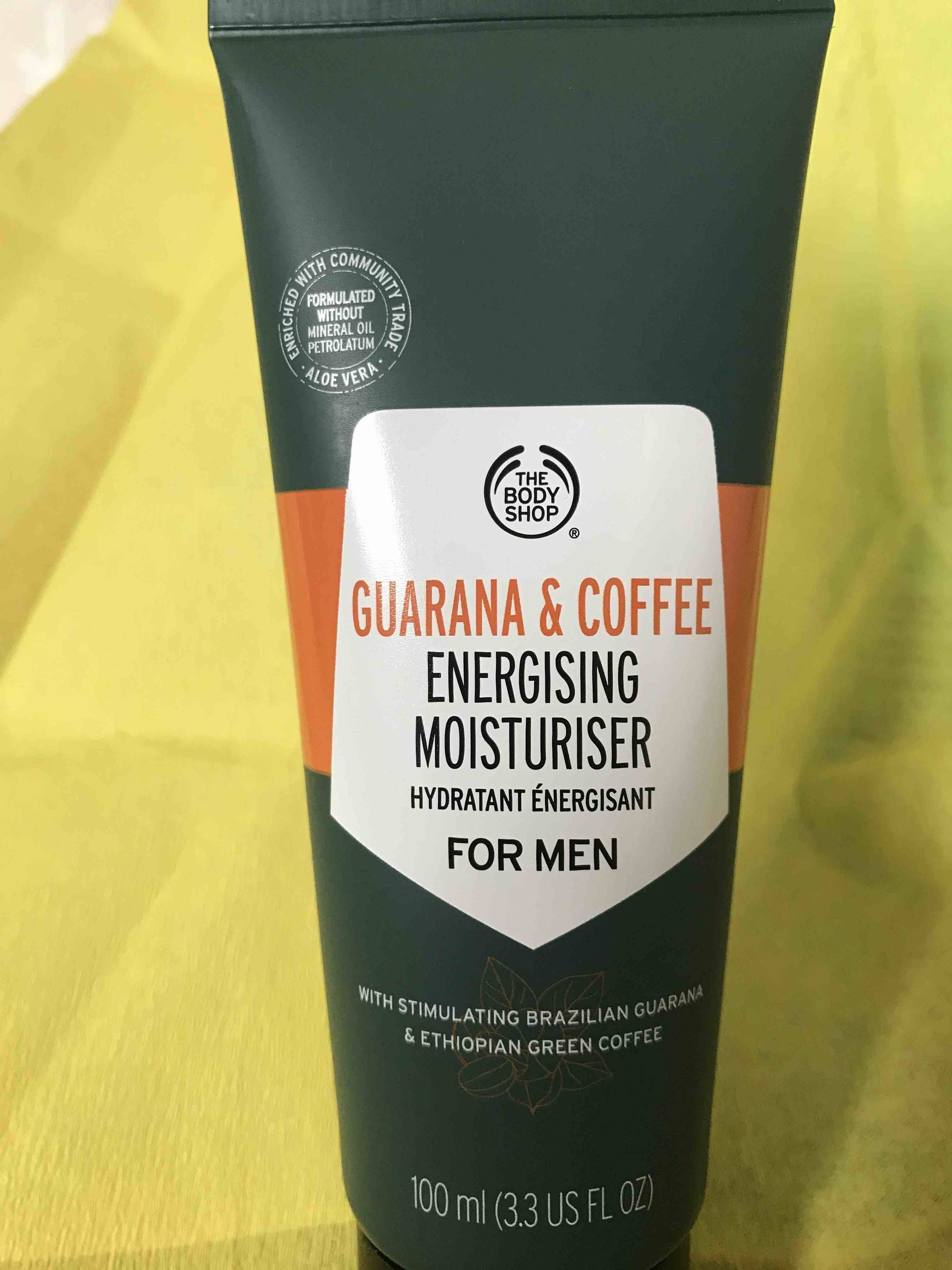 THE BODY SHOP - Guarana & coffee - Energising moisturiser for men 