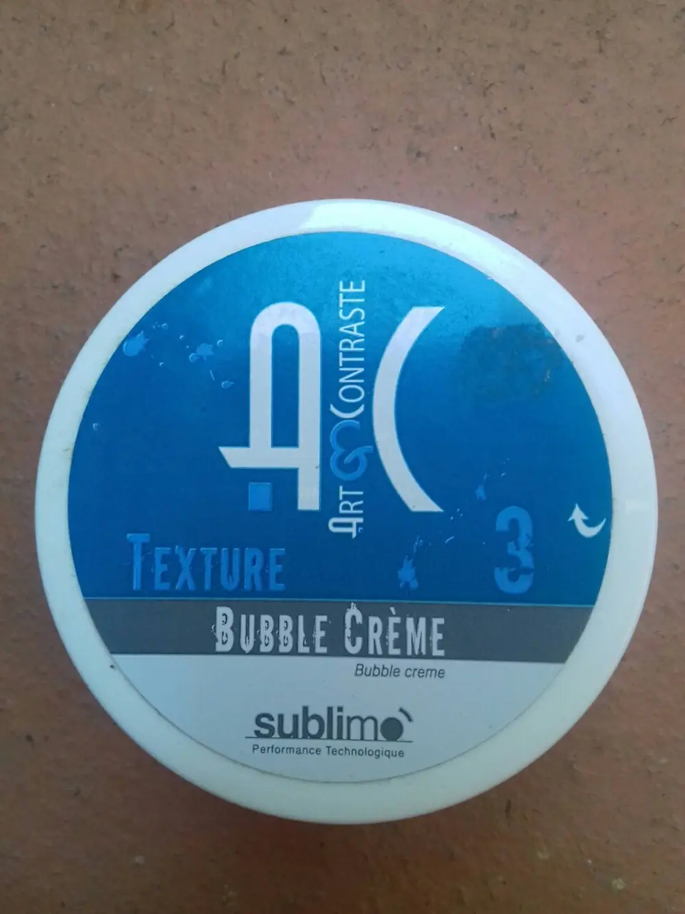 SUBLIMO - Art & contraste - Texture bubble crème