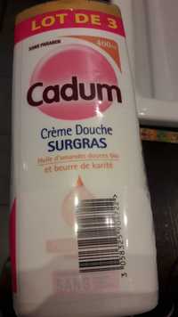 CADUM - Crème douche surgras