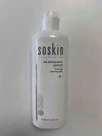 SOSKIN - Lait démaquillant apaisant - Restorative