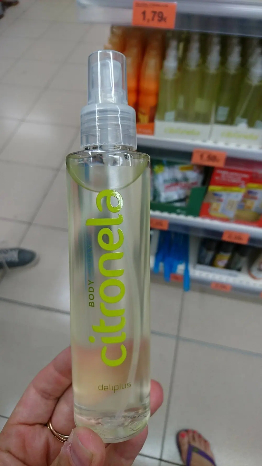 DELIPLUS - Citronela - Body spray