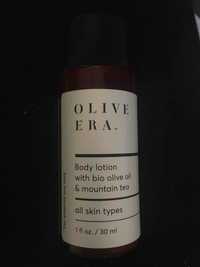 OLIVE ERA - Body lotion with bio olive oil & mountain tea - All skin types