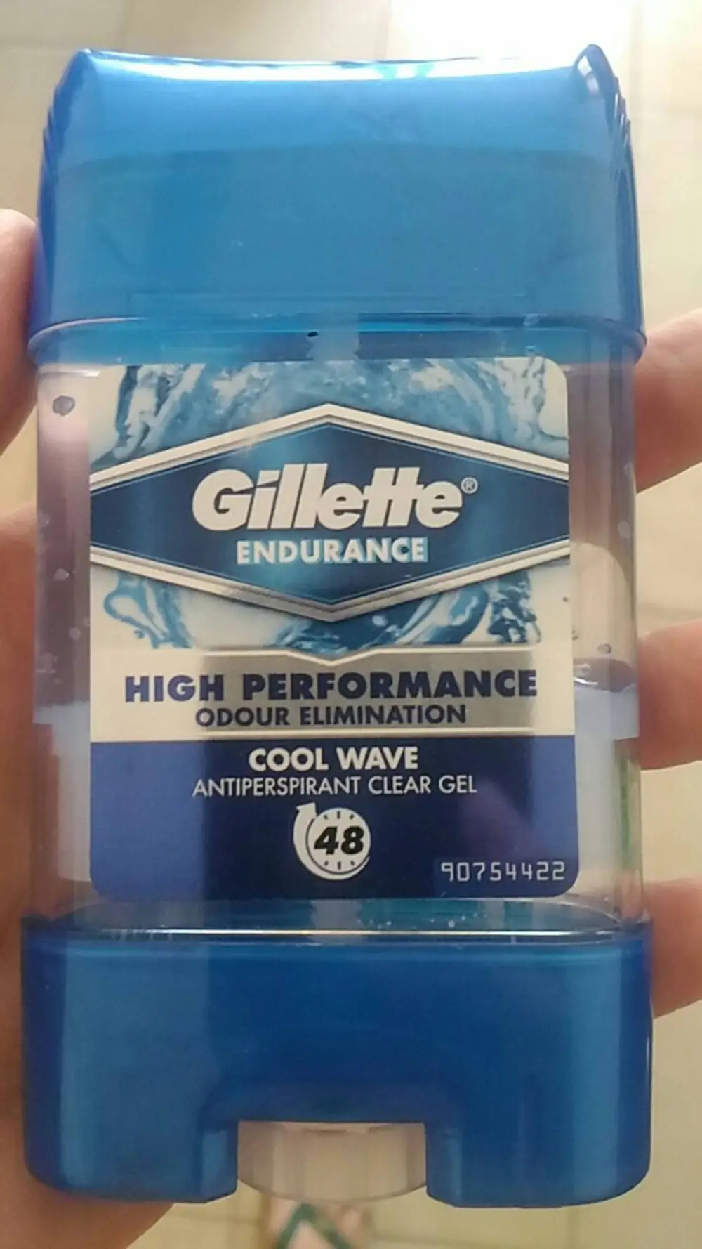 GILLETTE - Endurance - Antiperspirant clear gel