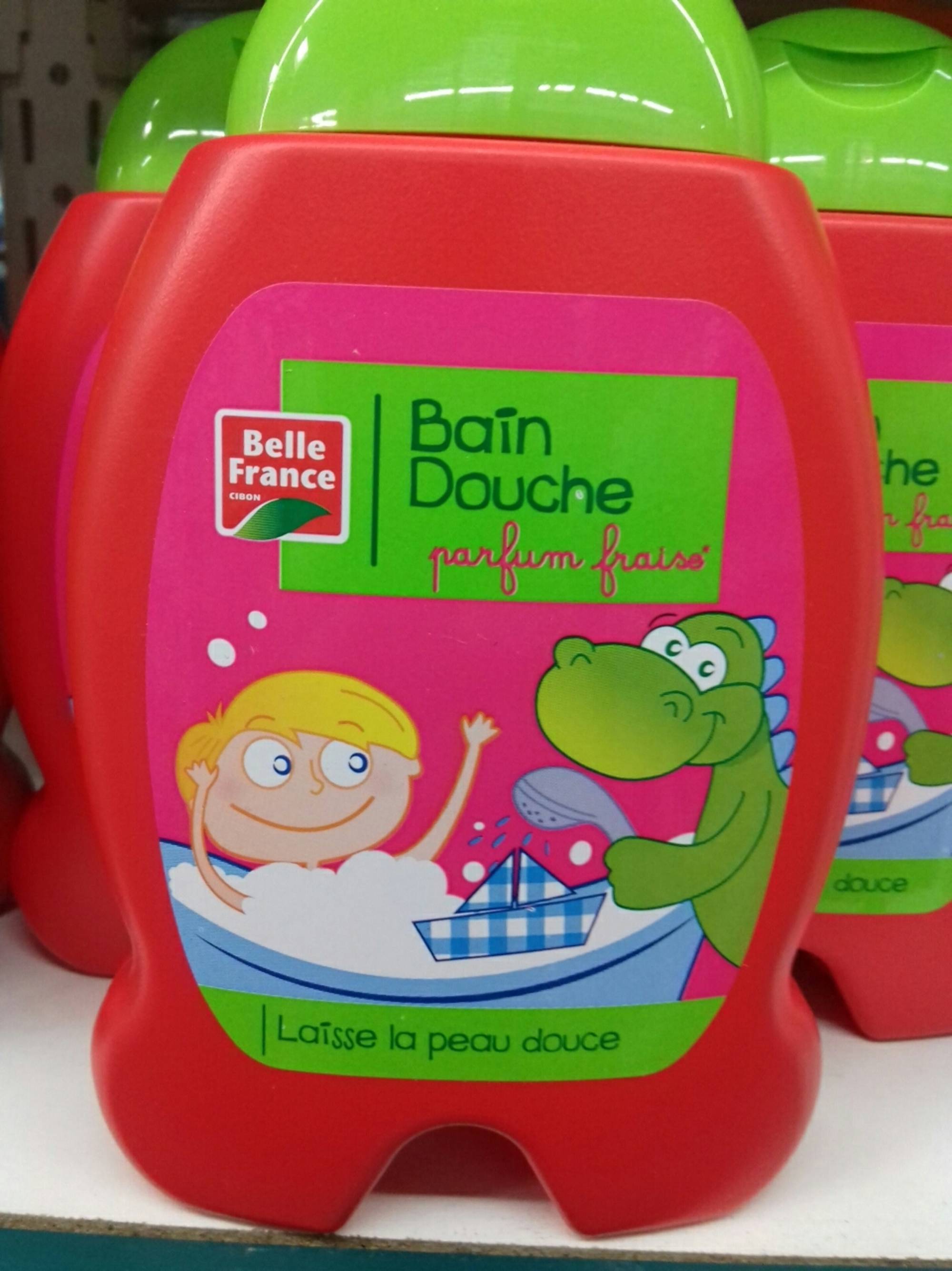 BELLE FRANCE - Bain douche parfum fraise