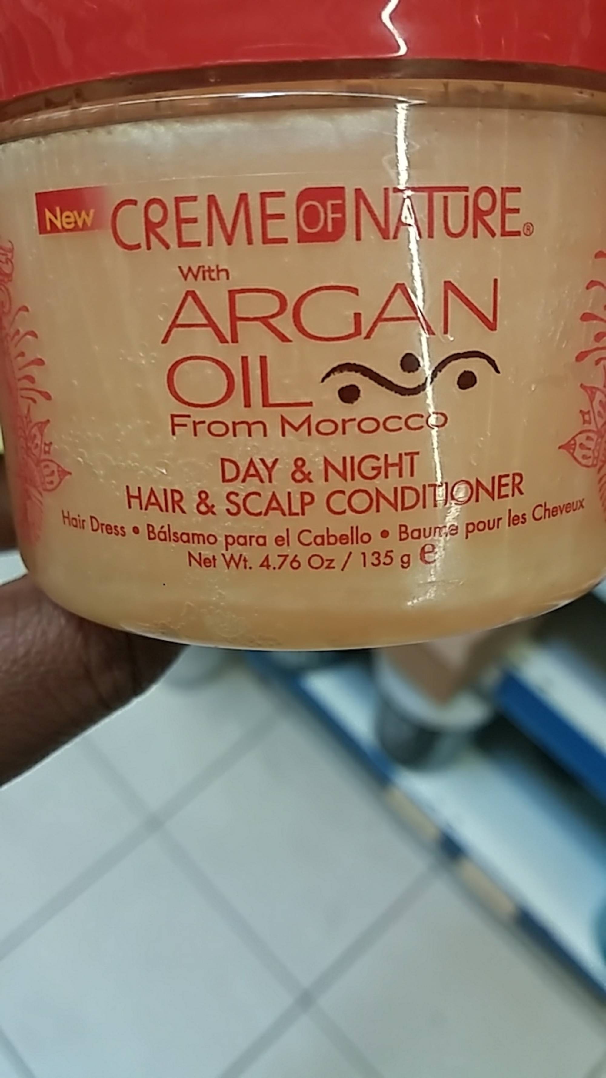 CREME OF NATURE - Argan oil - Hair & Scalp conditioner