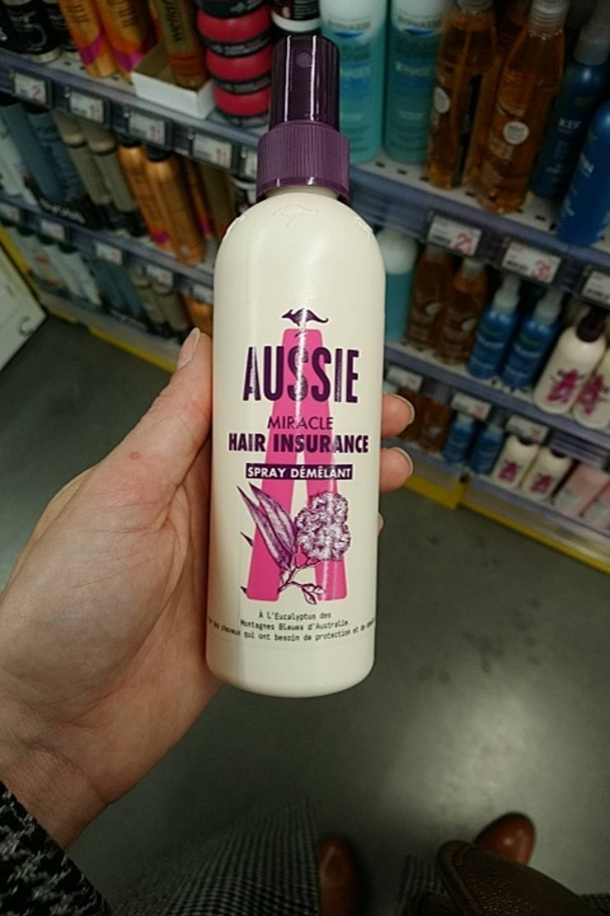 AUSSIE - Miracle hair insurance - Spray démêlant