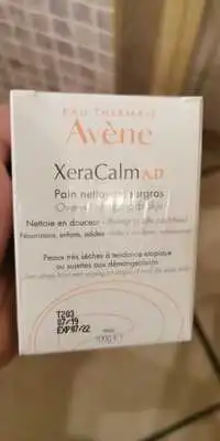 AVÈNE - Xeracalm A.D - Pain nettoyant surgras