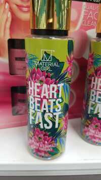 MATERIAL GIRL - Heart beats fast - Key lime & stargazer body fragrance
