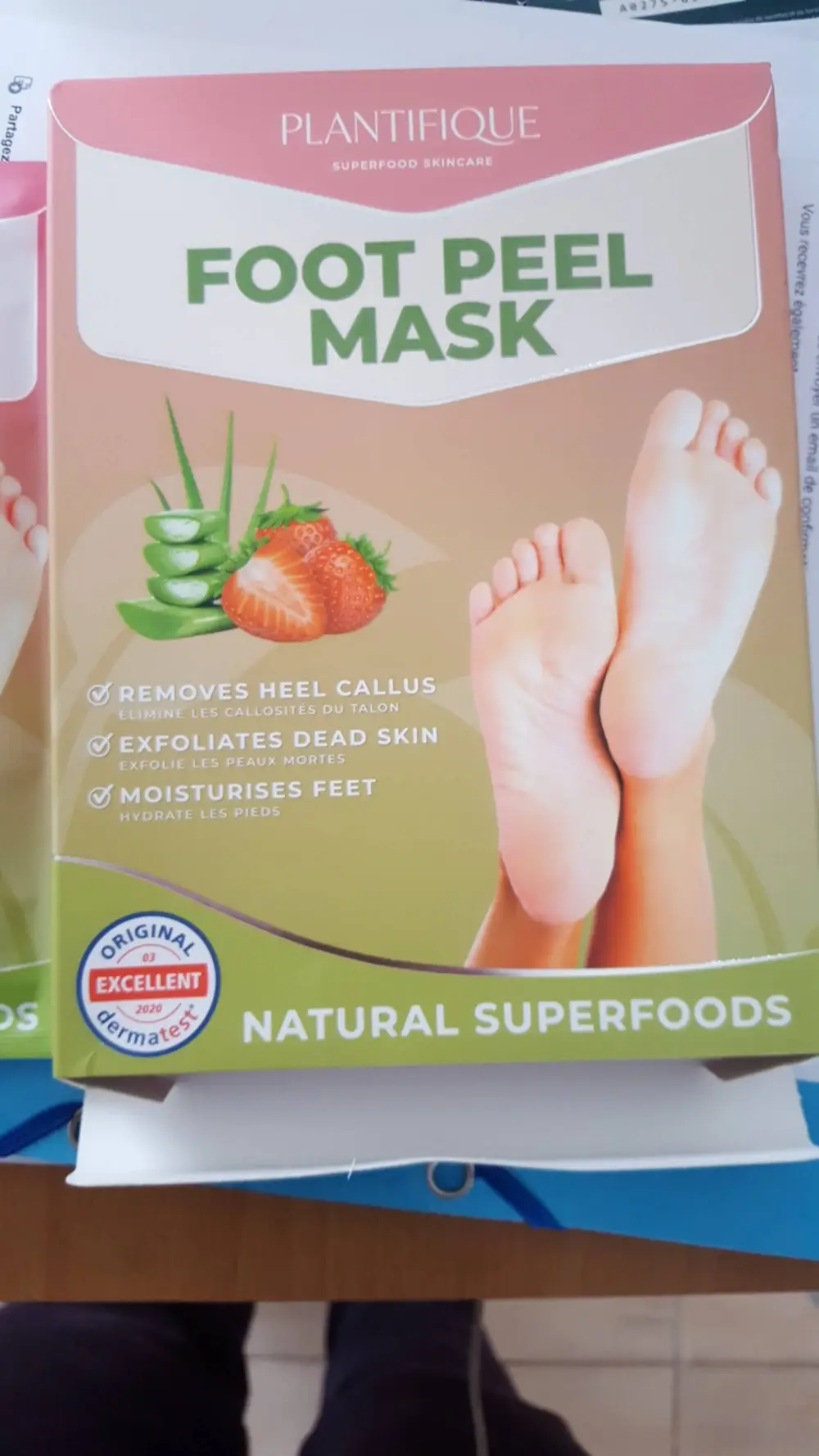 PLANTIFIQUE - Foot peel mask