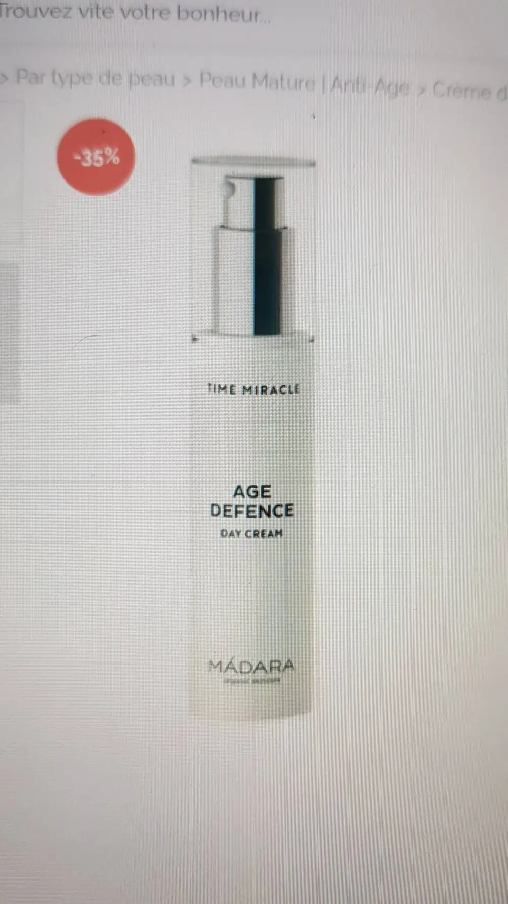 MÁDARA - Age defence - Day cream