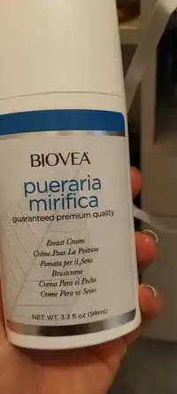 BIOVEA - Pueraria mirifica - Crème pour la poitrine