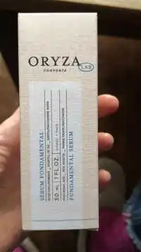 ORYZA - Sérum fondamental visage
