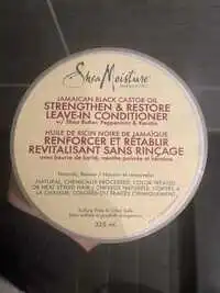 SHEA MOISTURE - Revitalisant sans rinçage à l'huile de ricin noire de Jamaïque