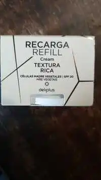 DELIPLUS - Recarga refill - Cream  textura rica