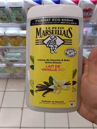LE PETIT MARSEILLAIS - Lait de vanille bio - Crème douche et bain