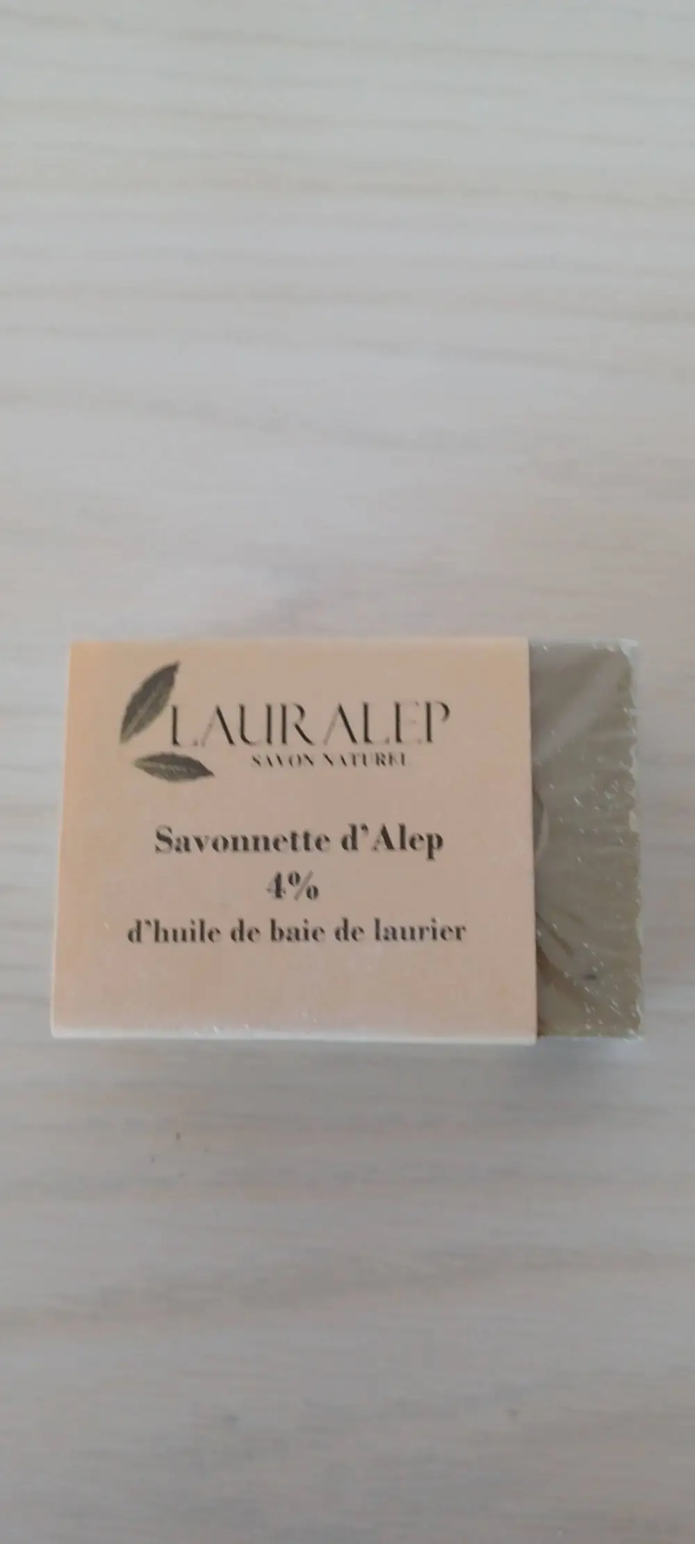 LAURALEP - Savonnette d'Alep