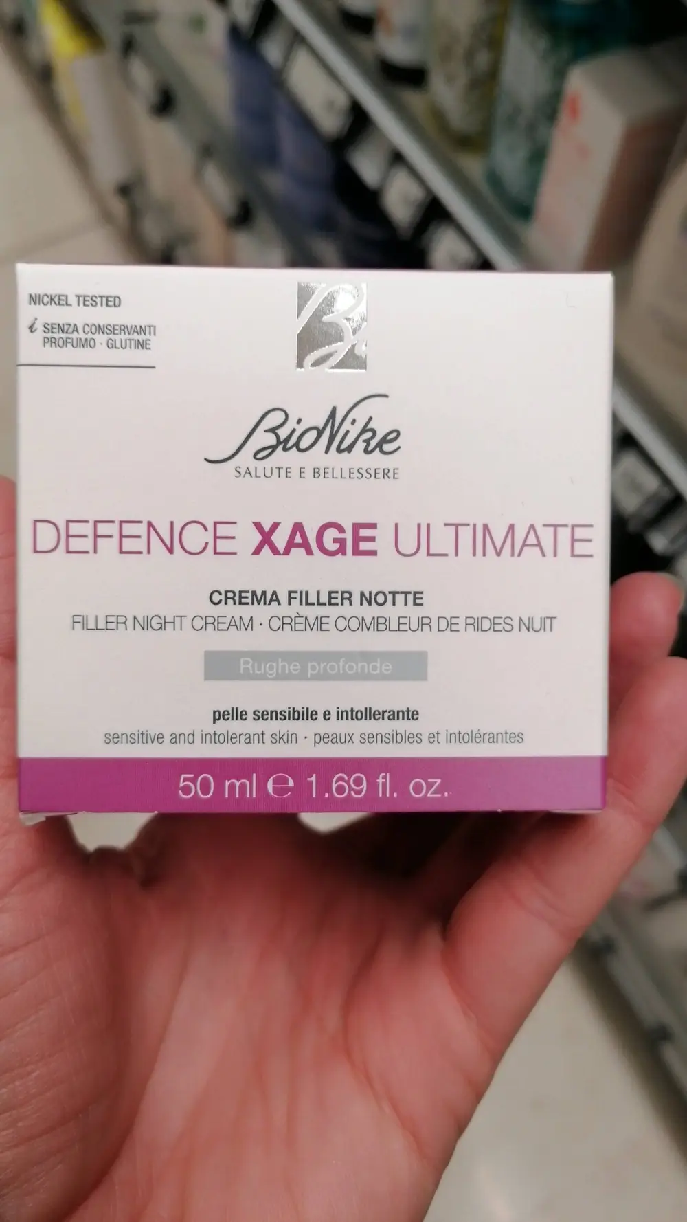 BIONIKE - Defence xage ultimate - Crème combleur de rides nuit