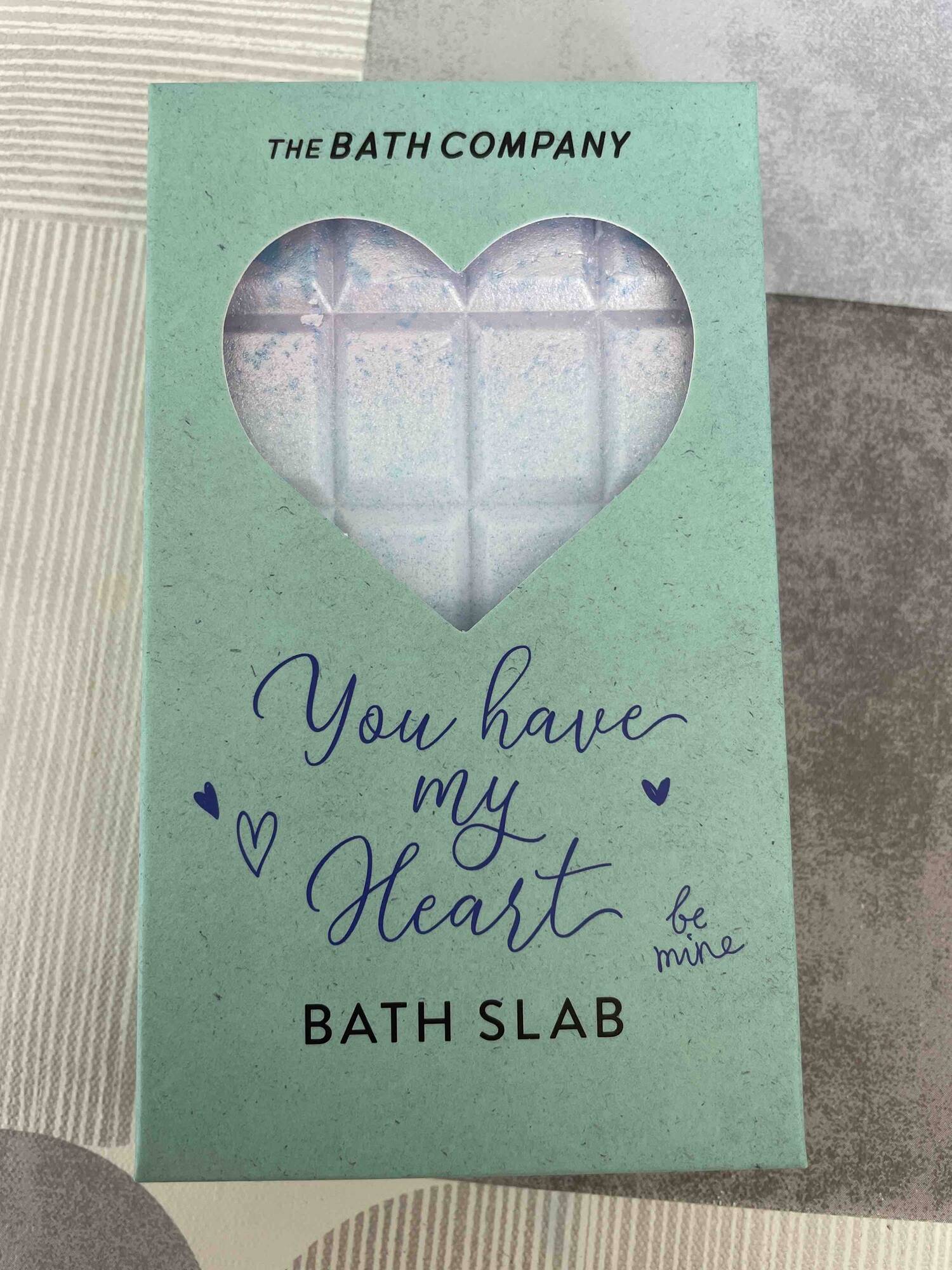THE BATH COMPANY - You have my heart  - Bath slab