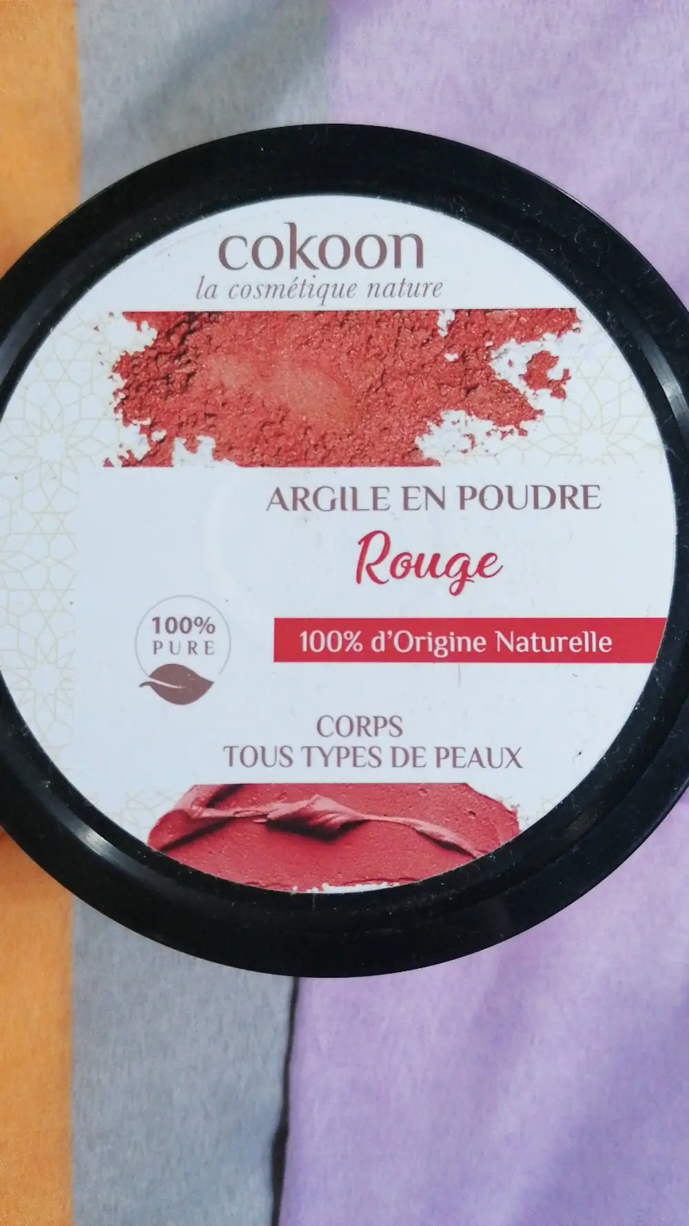 COKOON - Argile en poudre rouge 