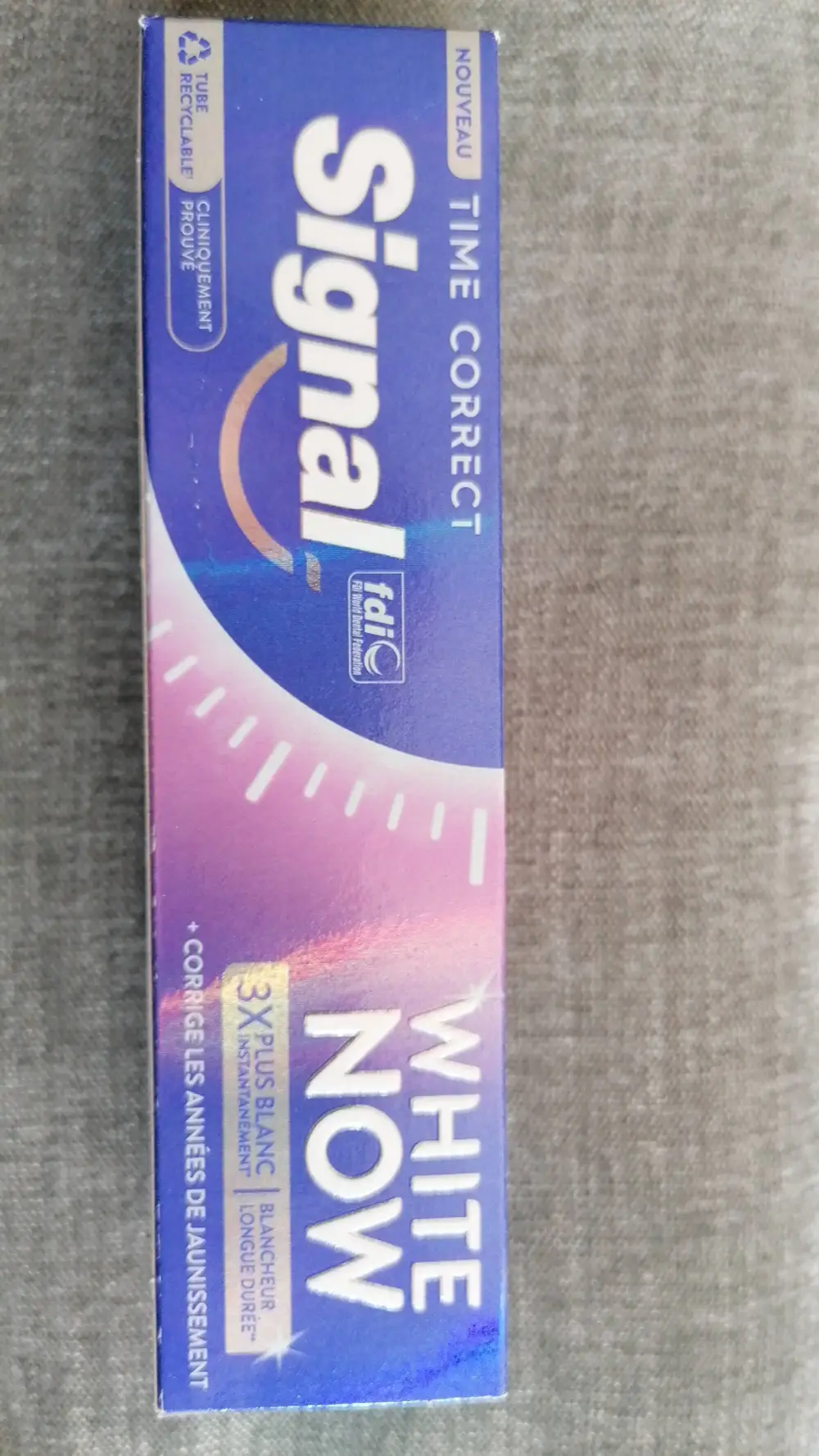 SIGNAL - White now time correct- Dentifrice anti-jaunissement