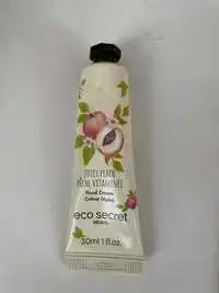 ECO SECRET - Pêche vitaminée - Crème mains