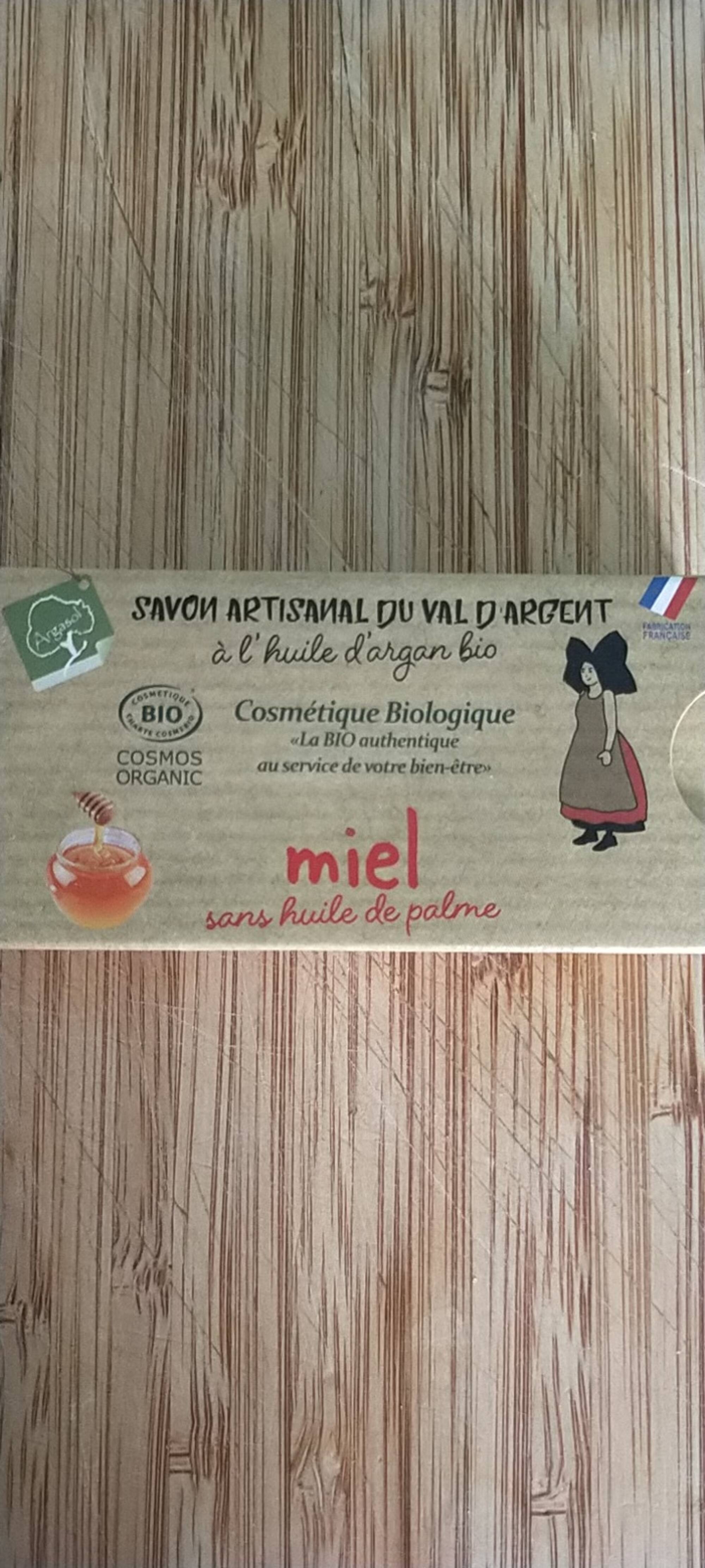 SAVONNERIE ARTISANALE DU VAL D'ARGENT - Savon miel sans huile de palme