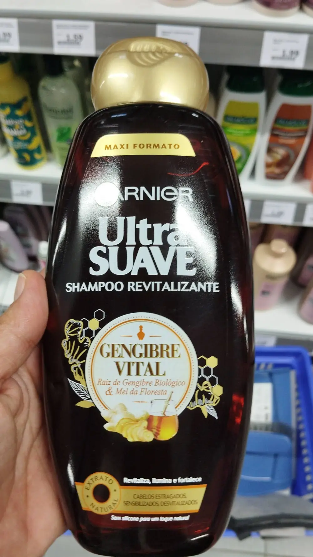 GARNIER - Ultra suave - Shampoo revitalizante
