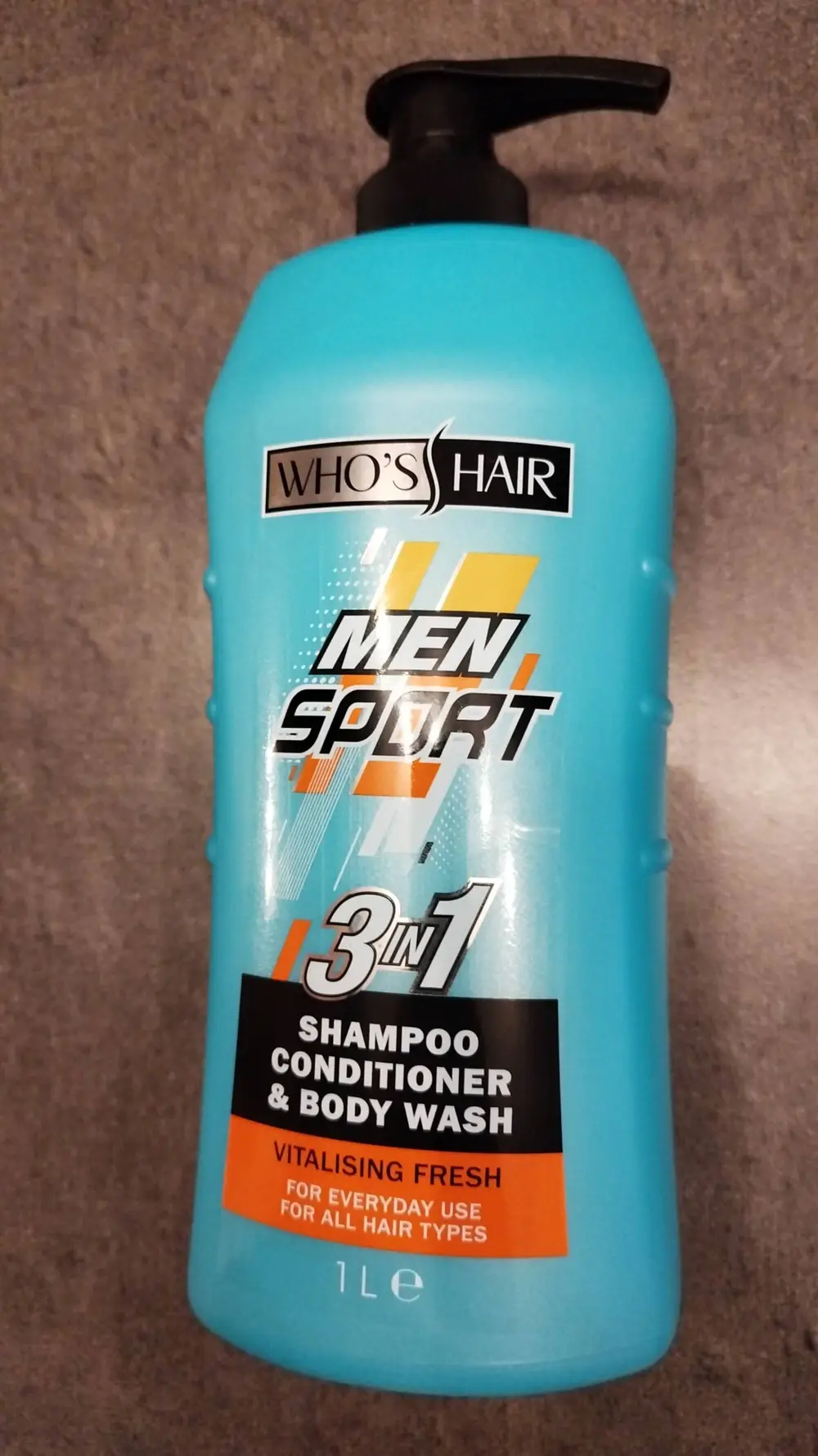 WHO'S HAIR ? - Men sport - Shampoo