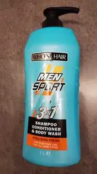 WHO'S HAIR ? - Men sport - Shampoo