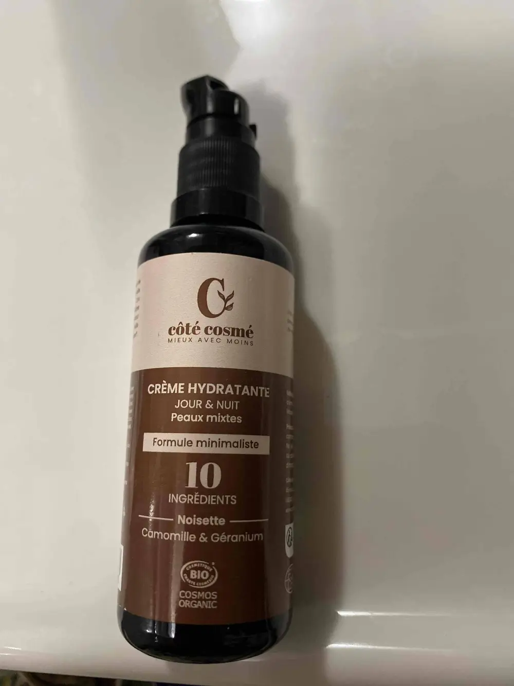CÔTÉ COSMÉ - Crème hydratante jour & nuit