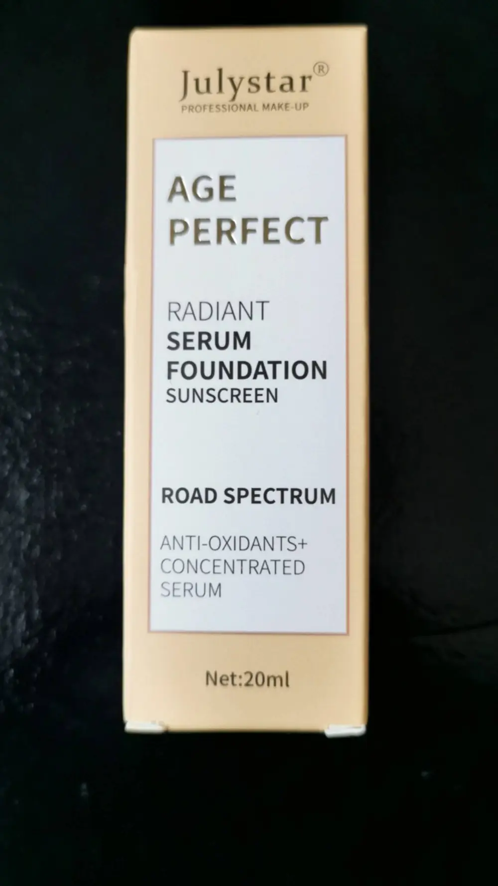 JULYSTAR - Age perfect - Radiant serum foundation sunscreen 