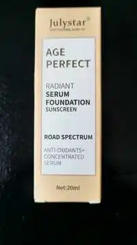 JULYSTAR - Age perfect - Radiant serum foundation sunscreen 