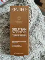 REVUELE - Paradise bronze - Self tan face drops 