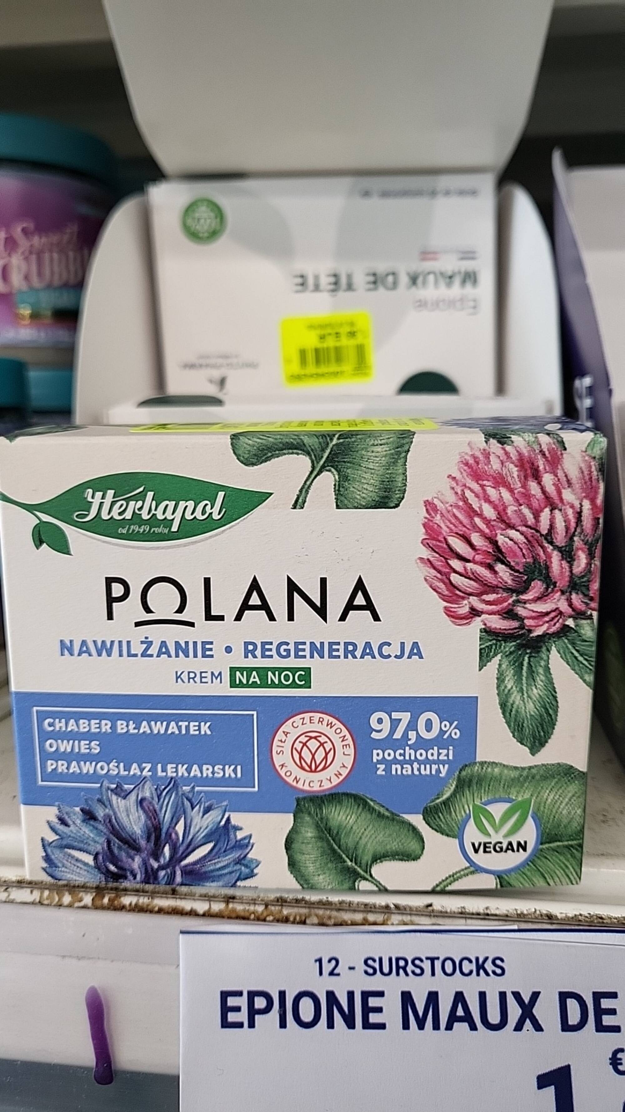 POLANA - Krem na noc nawilzanie regeneracja