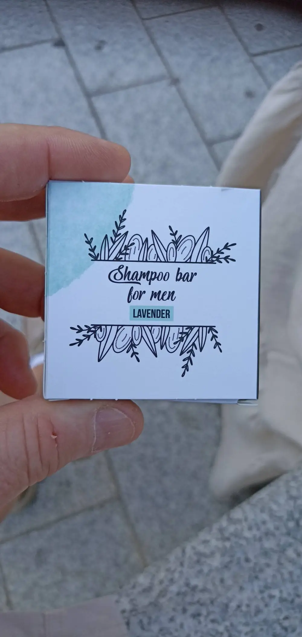 SB COLLECTION - Lavender - Shampoo bar for men