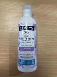 COSLYS - Toilette intime mauve bio d'anjou