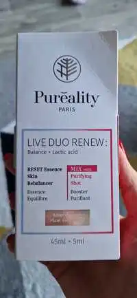PUREALITY - Live duo renew 