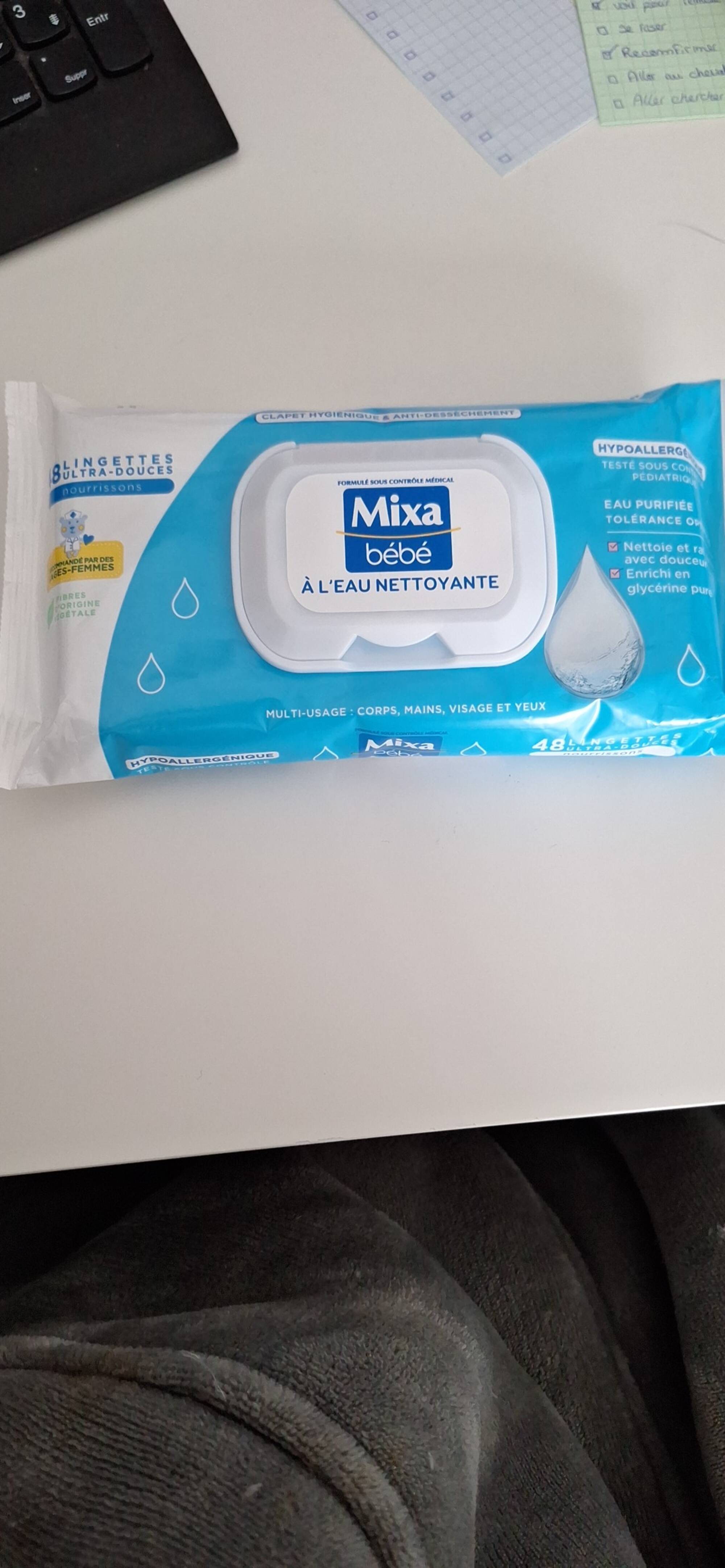 MIXA - Bébé - Lingettes ultra-douces