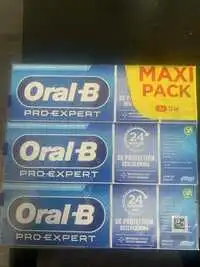 ORAL-B - Pro-expert - Dentifrice nettoyage intense