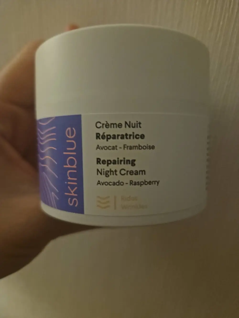 SKINBLUE - Crème nuit réparatrice anti-rides à l'avocat 