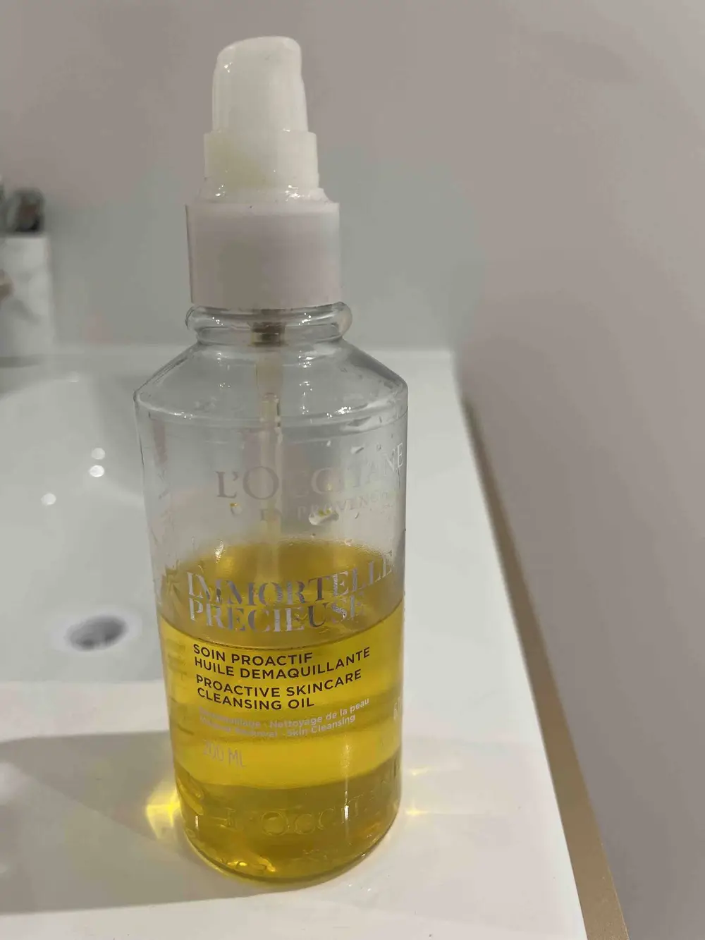 L'OCCITANE - Immortelle précieuse - Soin proactif huile démaquillante