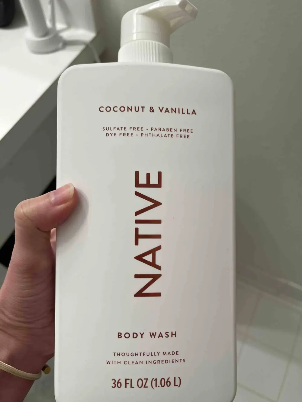 NATIVE - Coconut & vanilla - Body wash