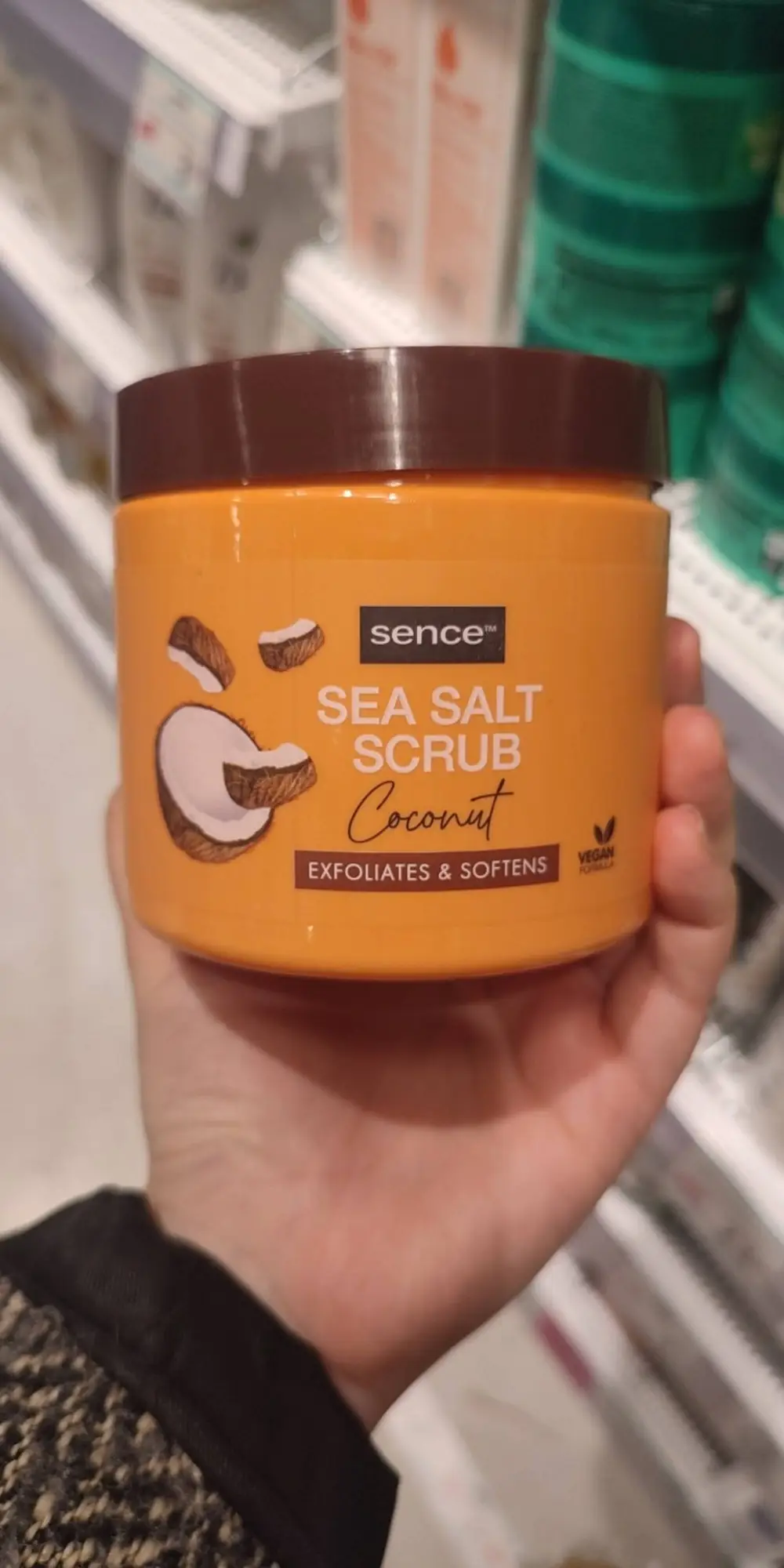 SENCE - Sea salt scrub coconut