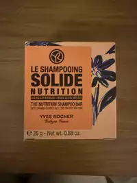 YVES ROCHER - Shampooing solide nutrition