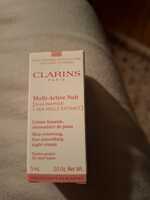 CLARINS - Multi-active nuit - Crème lissante rénovatrice de peau