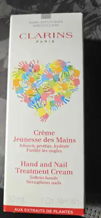 CLARINS - Crème jeunesse des mains 