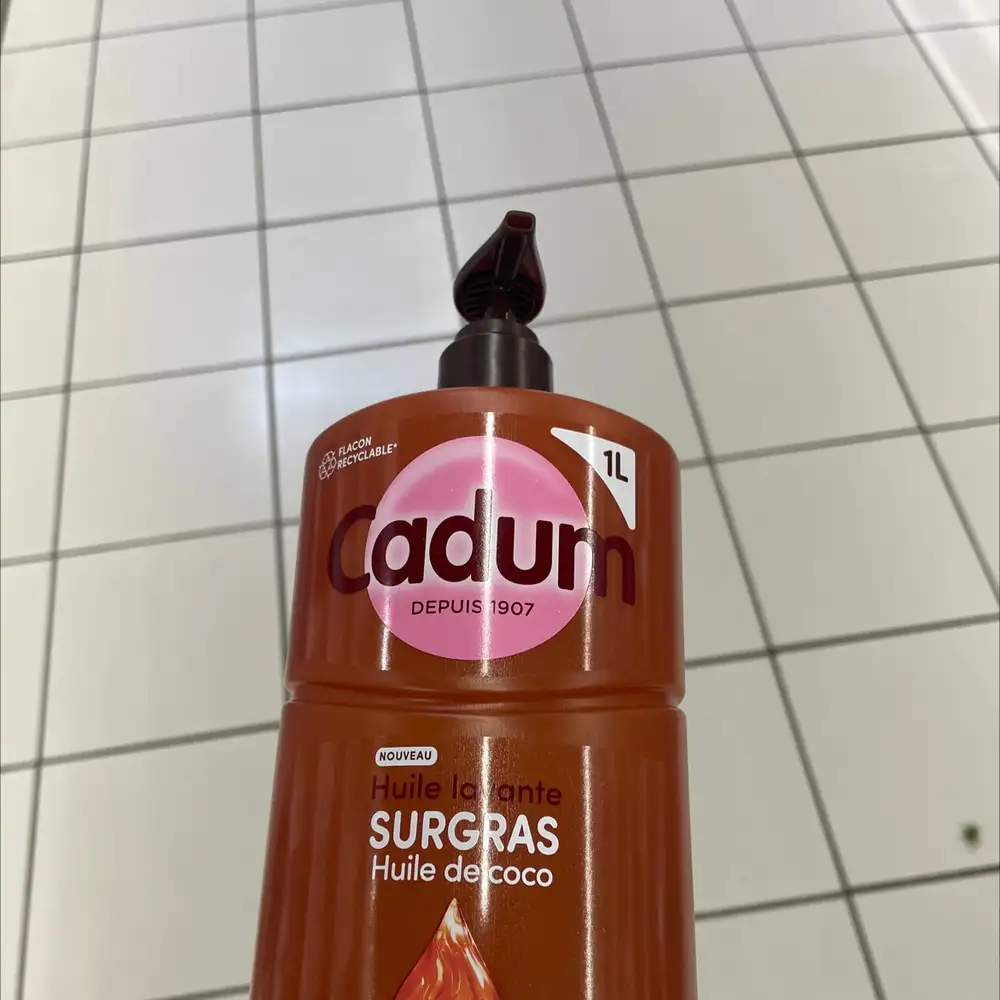 CADUM - Huile lavante surgras huile de coco