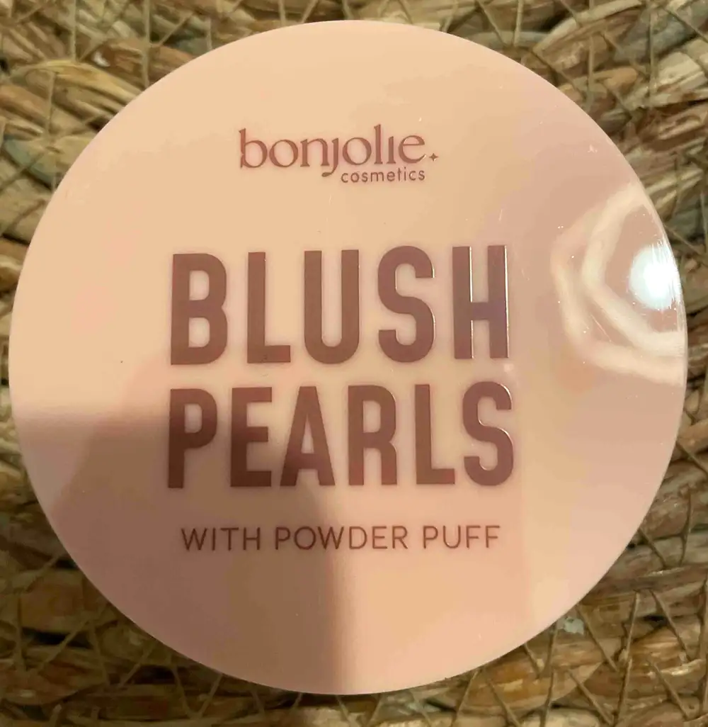 BONJOLIE - Blush pearls with powder puff